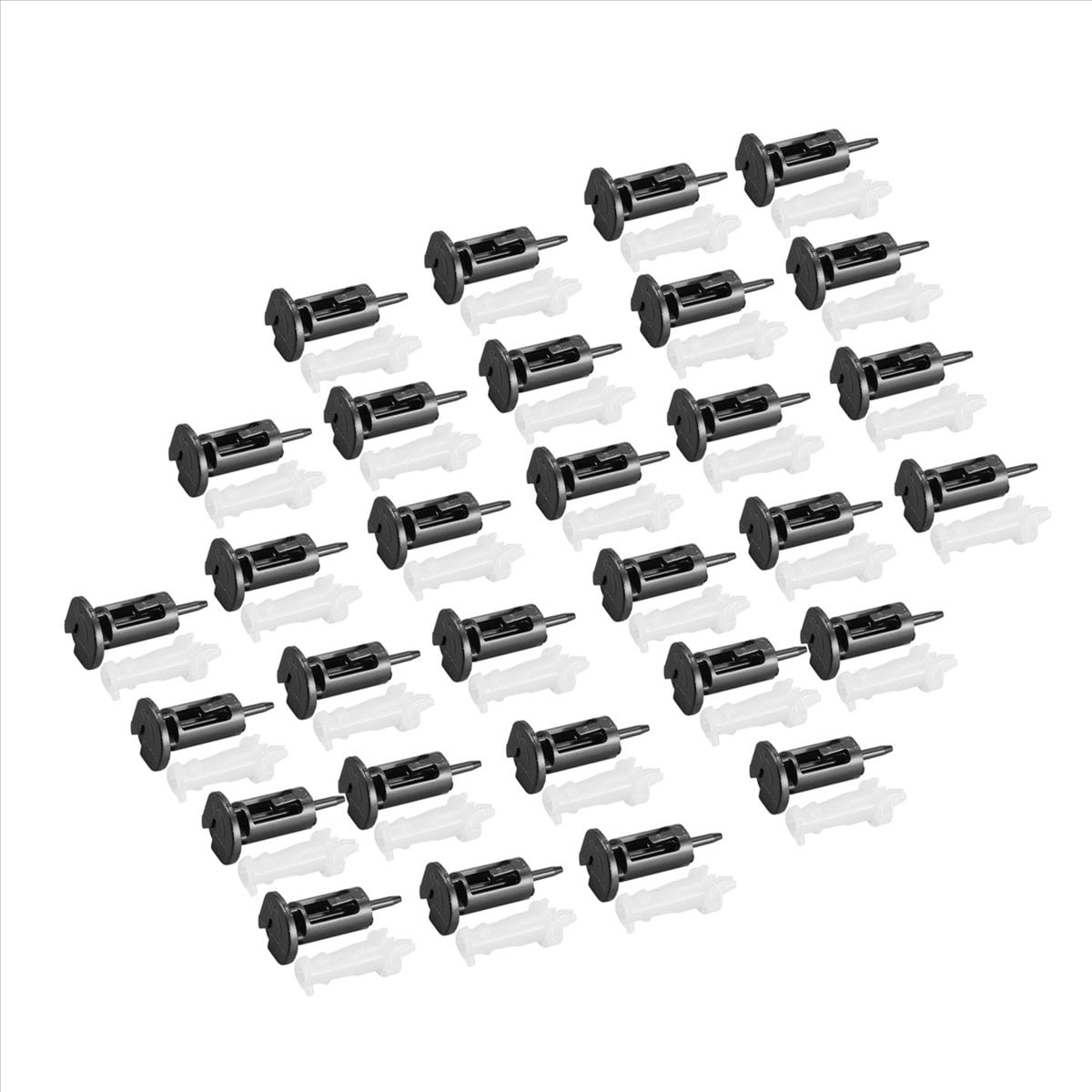 Black Plastic White, Mounting for CPU Cooler, 300 Pcs