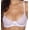 White, variant on Women's Timpa 16800 Mesh Underwire Demi Bra (White 32B)