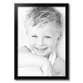thumbnail image 2 of ArtToFrames 18" x 26" Satin Black Bull Nose Picture Frame, 18x26 inch Black Wood Poster Frame (WOM-1417), 2 of 7