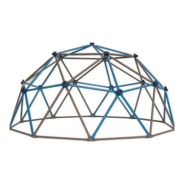 Lifetime Kid's Outdoor 4.5 ft. H x 9 ft. W Dome Climber, Blue and Brown (90939)