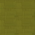 thumbnail image 1 of Ahgly Company Indoor Square Patterned Dark Bronze Brown Area Rugs, 5' Square, 1 of 6