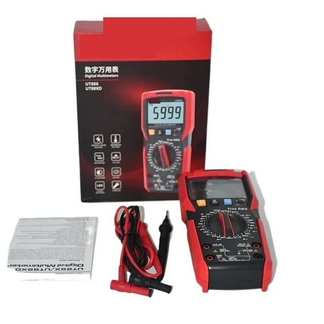 Professional Digital Multimeter UT89X UT89XD True RMS NCV 20A Current AC DC Voltmeter Capacitance Resistance Tester ,Widely Used