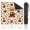 Color 2, variant on Fox Squirrel Mahjong Mat 31.5" x 31.5" Non-Slip Noise Reduction Whimsical Cream American Table Mat for Mahjong Tiles Dominoes Card Board Game Gifts
