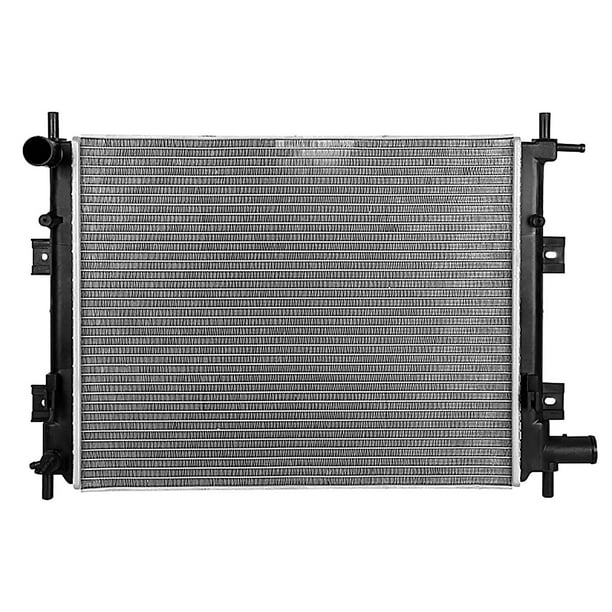 Radiador Fiesta 2002 A 2010 Ford L4 1.6L Electrosoldado S/Aa S/Eat KEEP ON GREEN .