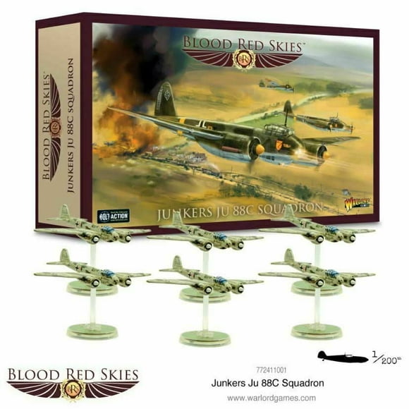 Blood Red Skies German Junkers JU 88C Squadron New