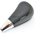 thumbnail image 5 of SHIFTIN Gear Shift Knob Shifter for Toyota 4Runner Rav4 Sienna Camry Corolla Tacoma Venza and Lexus ES GS IS LS LX RX SC 300 300h 330 350 400 450h 460 (Black Leather / Carbon Fiber Pattern), 5 of 5