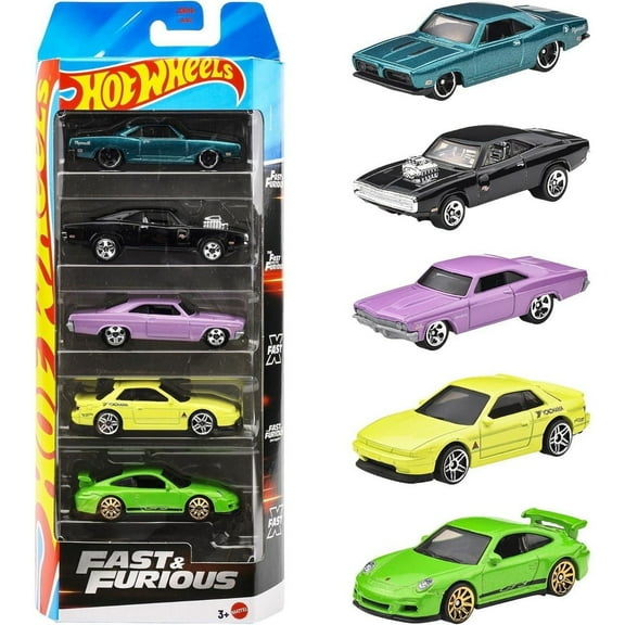Hot Wheels Fast & Furious 5 Pack New 2025