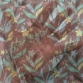 thumbnail image 3 of Floral Tulle Curtains with Rod Pocket, Colorful Gardening Bedding Plants Foliage Pattern Botanical Nature Inspired Art, Sheer Drape for Wedding Party 2 Panels, 7 Sizes, Multicolor, by Ambesonne, 3 of 3