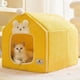 thumbnail image 4 of Foldable Dog House Kennel Bed Mat For Small Medium Dogs Cats Winter Warm Cat Bed Nest Pet Products Basket Pets Puppy Cave Sofa ShopWise Round, 4 of 24