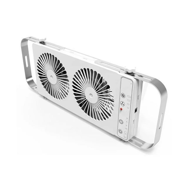 RV 12V Silent Movable Portable Fan Ventilation And Easy To Carry Window Exhaust Fan Caravan RV Parts Accessories ,Easy Operate