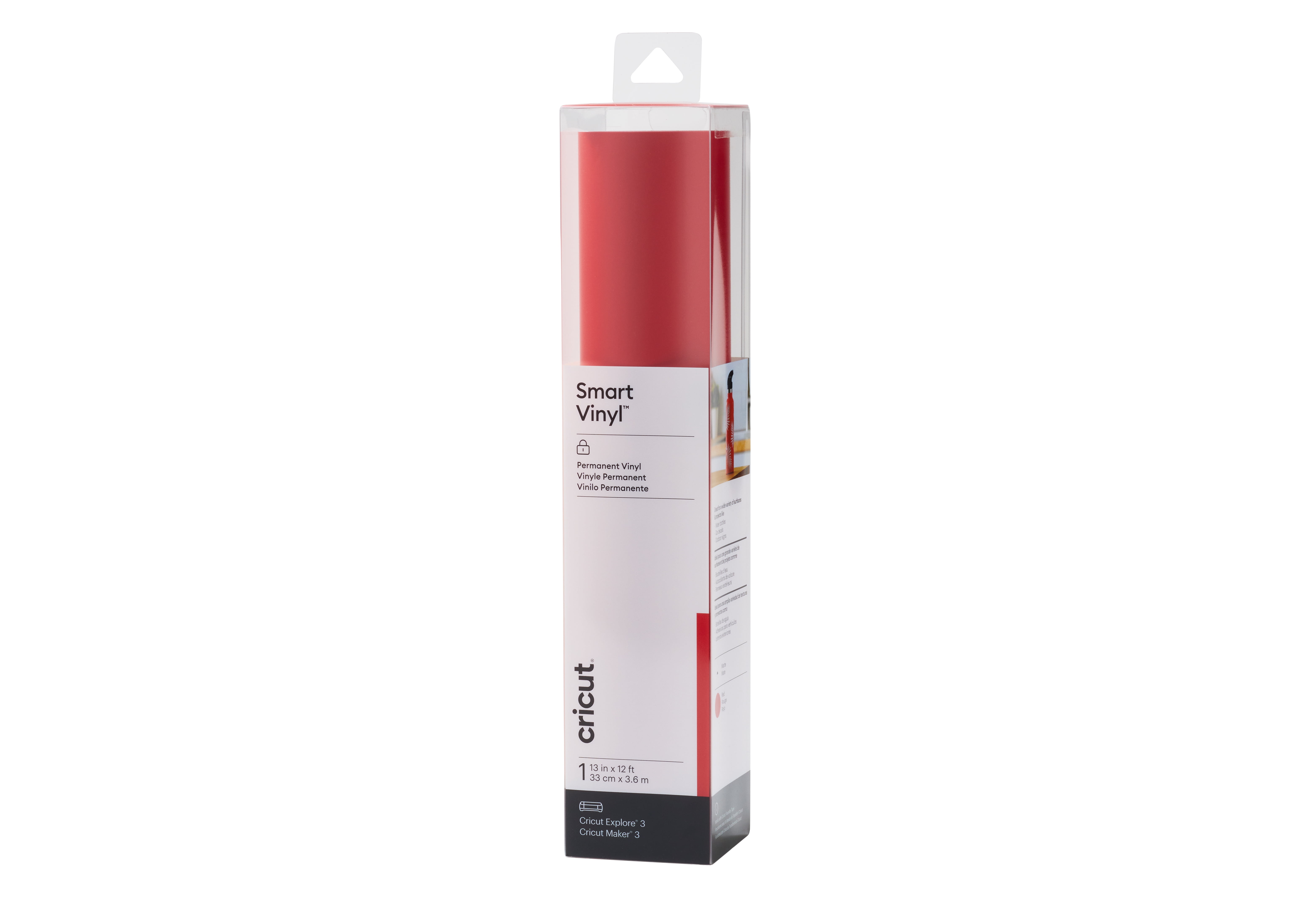 Cricut® Permanent Smart Vinyl™, 13' x 12' - Red