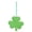 D, variant on St. Patrick Day Shamrocks Ornament, Ngxiha Shamrocks Ornament Hanging Shamrock Decorations for Tree Irish Home Festival Party Supplies