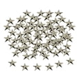 thumbnail image 1 of 100pcs Cinq Rivets Étoiles Pointus Chapeaux Rivets Griffe Ongles Forme Rivets Élégant Griffe 2cm, 1 of 9