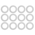 thumbnail image 1 of White Paper Wax Collars Home Users 12Pcs, 1 of 7