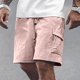 thumbnail image 1 of WILLBEST Pantalones Cortos de Verano para Hombre con Estampado de Boca de Arcoíris y Bolsillo con Lazo Totalmente Estampados, 1 of 4