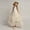 Beige, variant on Girl Dress Casual Birthday Dresses for Girls Teen Sun Dresses 13-14 Years