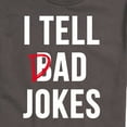 thumbnail image 3 of Instant Message - I Tell Dad Jokes Short Sleeve Graphic T-Shirt, 3 of 6