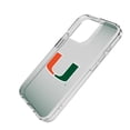 thumbnail image 2 of Miami Hurricanes Linen Logo iPhone Clear Case, 2 of 6