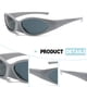 thumbnail image 3 of Gafas de sol de tendencia de moda con tecnología de montura pequeña europea y americana, hechas de PC, 3 of 5