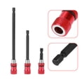 thumbnail image 4 of Extension de Tournevis, 3pcs1/4" Tige Hexagonale Rapide Support de Foret Hexagonal Support de Foret Habilement Conçu, 4 of 9