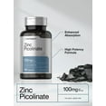 thumbnail image 3 of Zinc Picolinate 100mg | 180 Capsules | High Potency | by Horbaach, 3 of 7