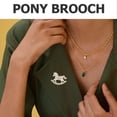 thumbnail image 3 of USHOBE Broche Para Traje Con De Caballo Vintage Y Estilo Animal Para Eventos Y Fiesta, 3 of 6