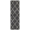 thumbnail image 2 of Oriental Weavers Henderson Shag Area Rug 092K1 Charcoal Ogee Curves 3' 10" x 5' 5" Rectangle, 2 of 4