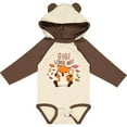 thumbnail image 3 of Inktastic Gigi Loves Me- Cute Baby Fox Boys or Girls Long Sleeve Baby Bodysuit, 3 of 5