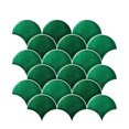 thumbnail image 4 of Vacemry 4Pcs Fish Scale Wall Decal Sticker, Self-Adhesive Peel and Stick Tile Art, Realistic 3D Metope Mural for Kitchen Backsplash Bathroom Shower Living Room Nursery Wall Decor, 4 of 7