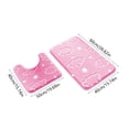 thumbnail image 3 of TACILIP Bathroom Supplies, In The Dark Fleece Floor Mat Bathroom Absorbent Non Mat Toilet Two Piece Set Floor Mats, Mens Gifts, 3 of 6