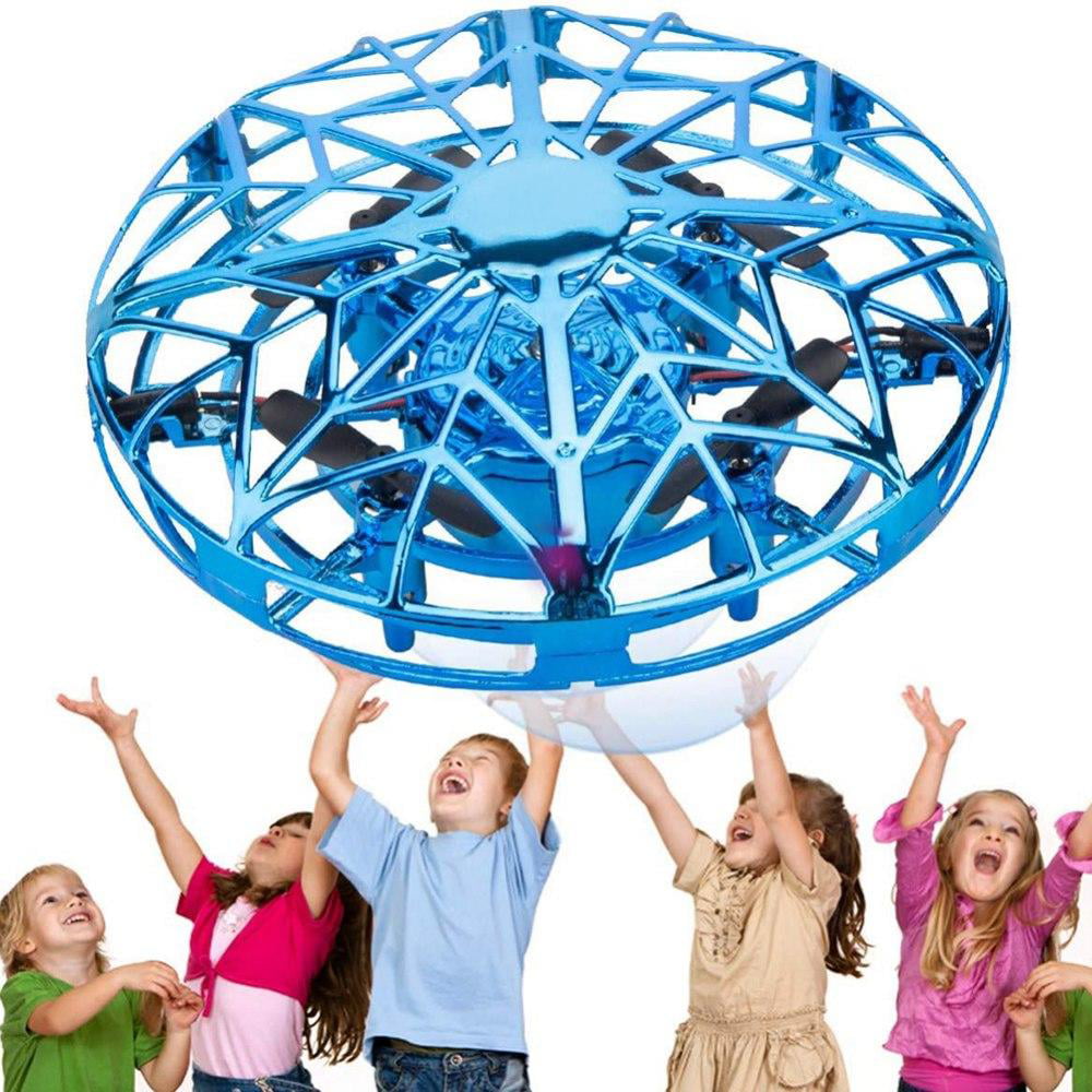Details about   Toddler Hand Operated Drones Kids Teen Mini Helicopter Orb Flying Ball Drone Toy 