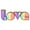 A, variant on Valentine's Day Box LED Decorative String Light with LOVE Letters for Proposal, Confession, and Room Decoration, 14.17 in