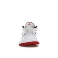 thumbnail image 3 of Jordan Men's 1 Low White University Red Black Shoes, from StockX, 3 of 5