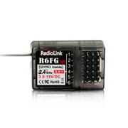 Radiolink R6FG V5 2.4G 6CH FHSS Receiver Gyro Inside for RC6GS V2/RC4GS V2/T8S/T8FB Remote Control