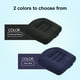 thumbnail image 4 of Soidarity Cojín de asiento de automóvil de algodón PP Cojín de jardín ergonómico portátil para acampar Ropa Deportiva, Zapatos Negro 6 cm, 4 of 6
