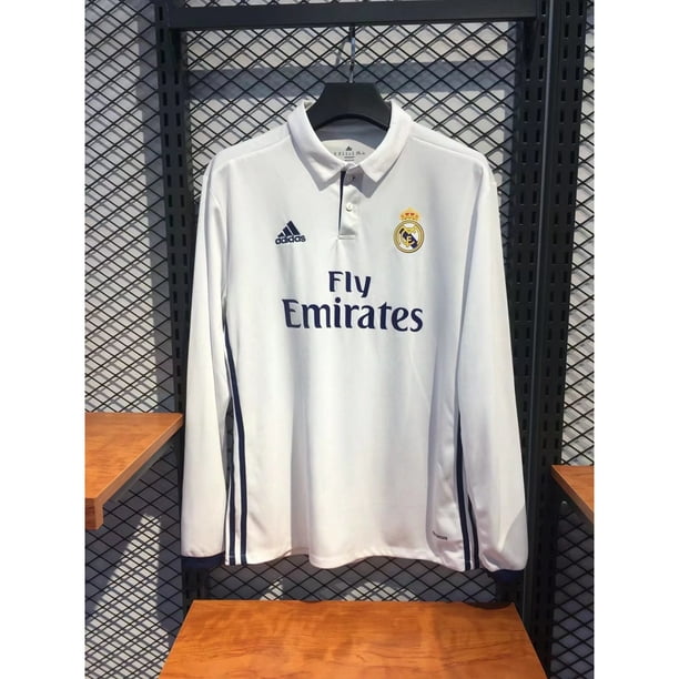 Playera real madrid manga larga hotsell