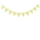 thumbnail image 1 of Xiao Hua Paquete de 2 banderines triangulares amarillos para decoración de fiestas, banderines para Año Nuevo, cumpleaños, guardería, aula, aniversario, graduación, 12 unidades, 10 pies, 1 of 3