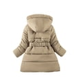 thumbnail image 7 of Kids Winter Coat,Little Boys Girls Puffer Coat Mid-length Hooded Jacket Windproof Down Jacket For Kids Baby Girls Winter Fleece Coat Newborn Baby Clothes, 7 of 7