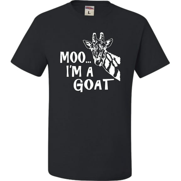 Adult Moo....I'm A Goat Funny Animal T-Shirt