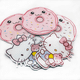 thumbnail image 2 of Azulejo de pestañas acrílico personalizado de hello kitty con cubierta, extensiones de pestañas acrílicas, paleta de azulejos con imán, 2 of 4