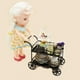 thumbnail image 2 of Carrito de Comedor de Servicio en Miniatura 1/12 Accesorios de de Comida de Negro, 2 of 7