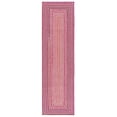 thumbnail image 2 of SAFAVIEH Braided Jackalyn Geometric Reversible Runner Rug, Natural/Red, 2'3" x 8', 2 of 10