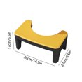 thumbnail image 3 of PPgejGEK Toilet Stool Squatting Poop Stool Bathroom Potty Step Stool Toilet Assistance Steps Step Stool Fits All Toilets Detachable Stackable, 3 of 7