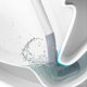 thumbnail image 2 of Toilet brush with long handle, golf silicone toilet brush, toilet brush with holder, bathroom toilet brush & holder set (blue), 2 of 5