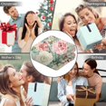 thumbnail image 5 of Wearable Blanket,Pioneer Flower Floral Print Pattern Hooded Wearable Flannel Blanket for Adults & Teens with Buckle,Winter Poncho Shawl Wrap Cape,50"x60", 5 of 5