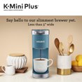 Keurig KMini Plus Single Serve KCup Pod Coffee Maker, Evening Teal