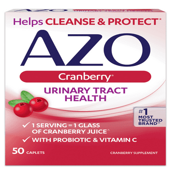AZO Cranberry Urinary Tract  Dietary Supplement, 50 Ct