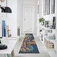 thumbnail image 5 of Girl Tree Reading Runner Rug Non-Slip Area Rugs Linen Washable Non Shedding for Kitchen Bedroom Carpet, 5 of 8