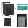 thumbnail image 2 of EEEkit Washing Machine Cover with Storage Bag for Front Load Washer Dryer, W29*D28*H43", 2 of 6