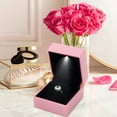 thumbnail image 4 of Joernso Luminous Ring Box with LED Light Compact Design Portable Soft Lining Engagement Ring Box Jewelry Gift Box, 4 of 8
